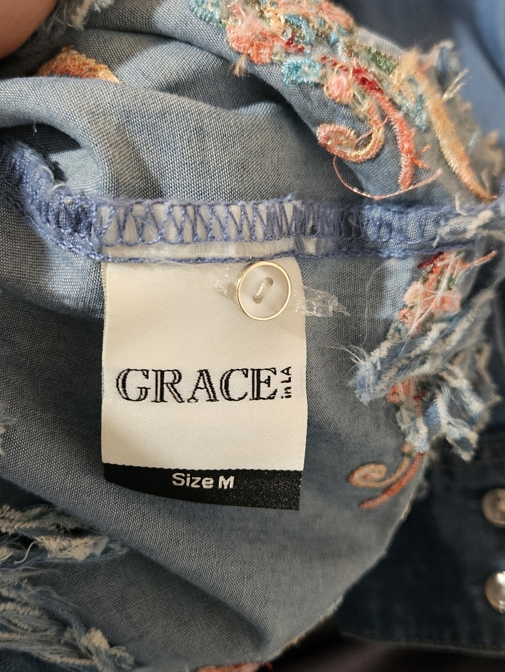 GRACE Denim Dress - Picture 4 of 5